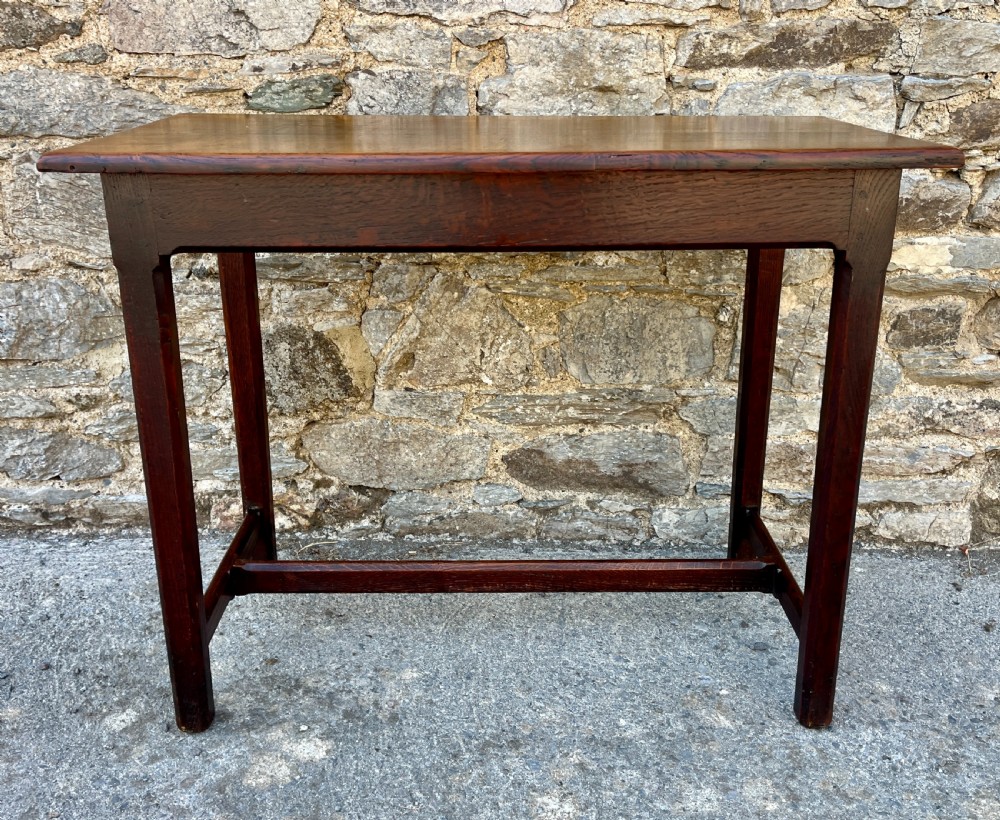 Antique Oak Console Table View II