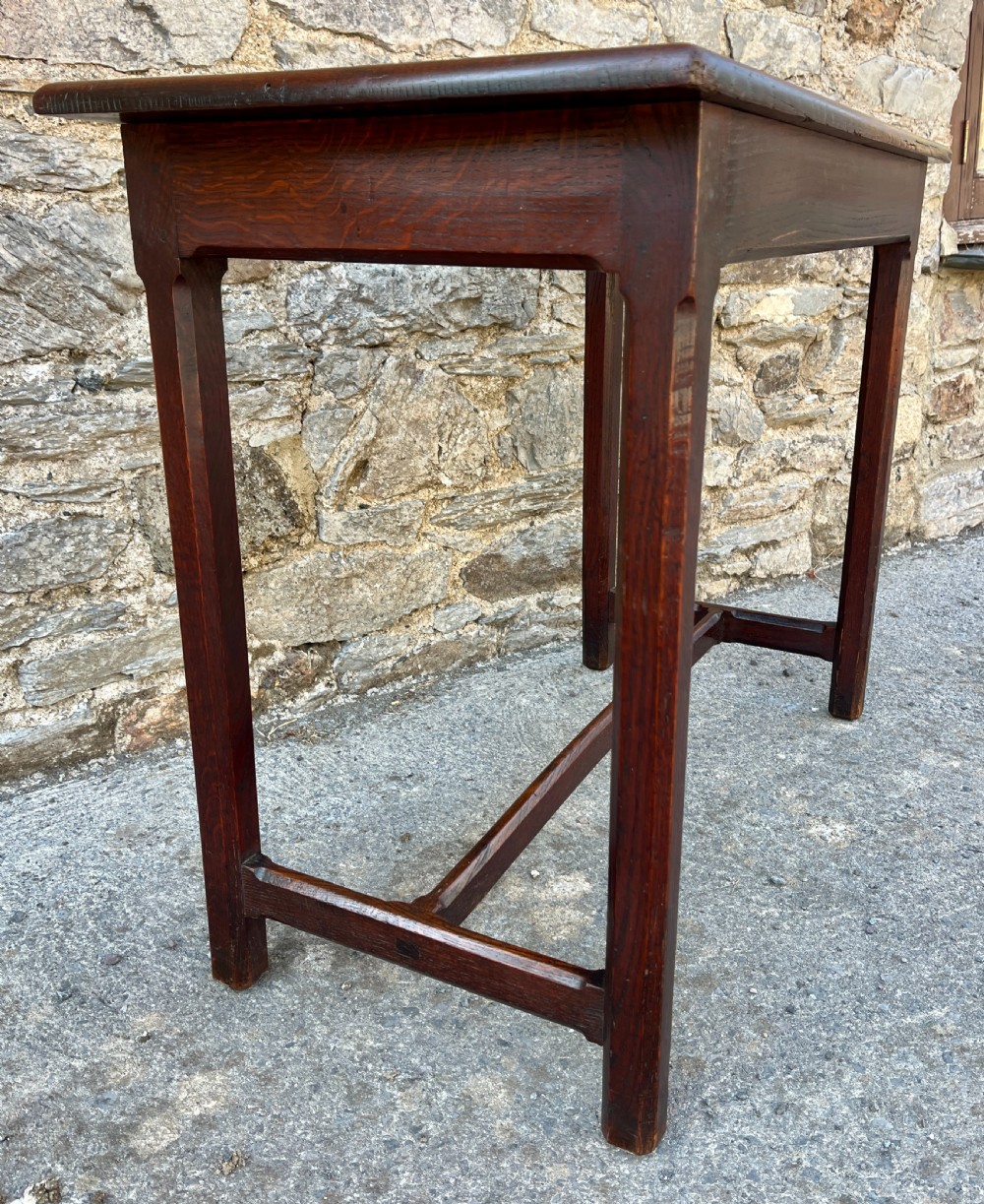 Antique Oak Console Table View X