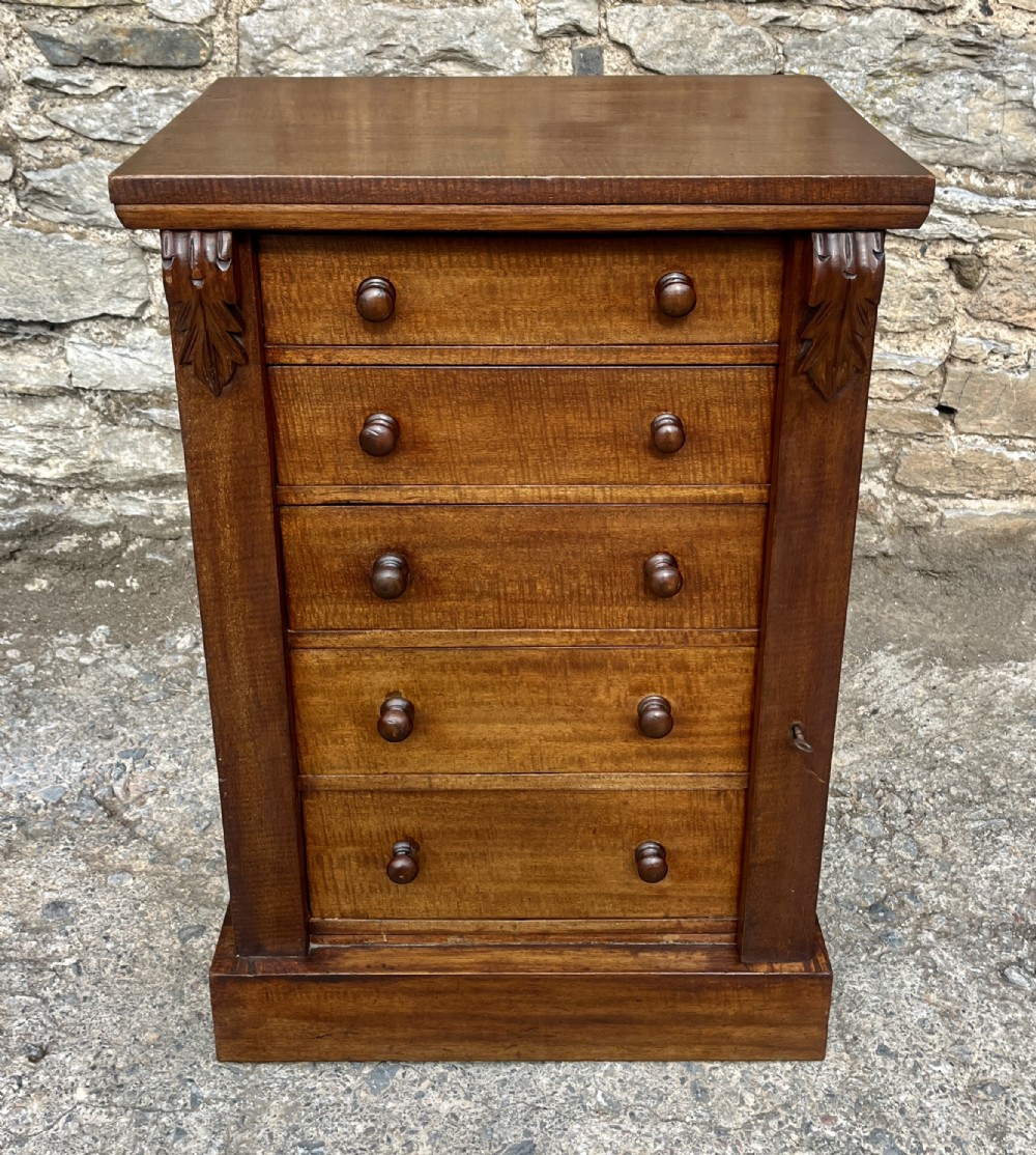 Antique Mahogany Wellington Chest