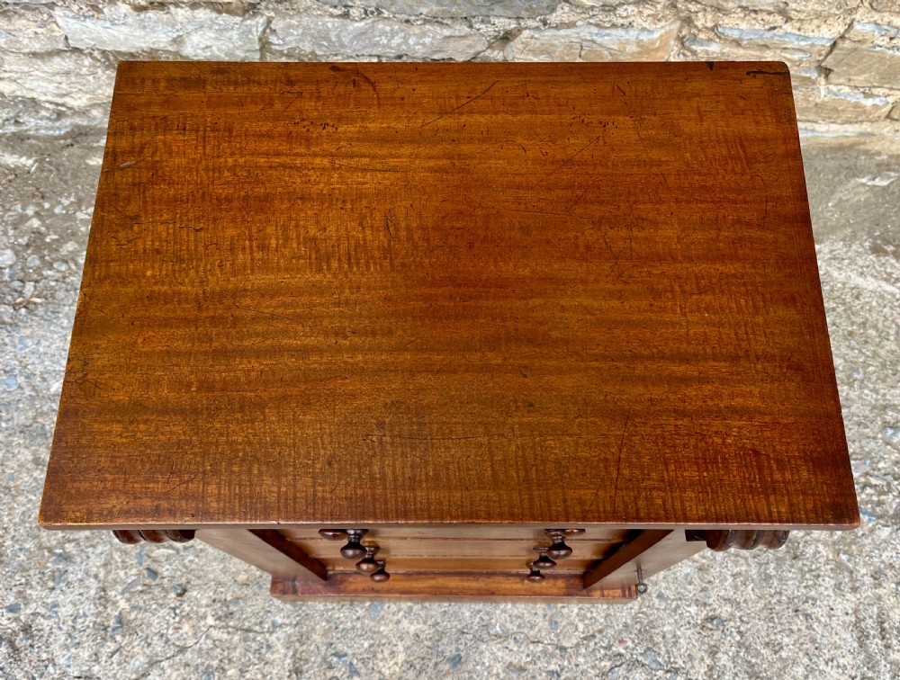 Antique Mahogany Wellington Chest View IV