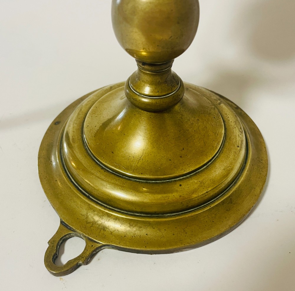 Antique Brass Ship's Gimbal Lamp View V