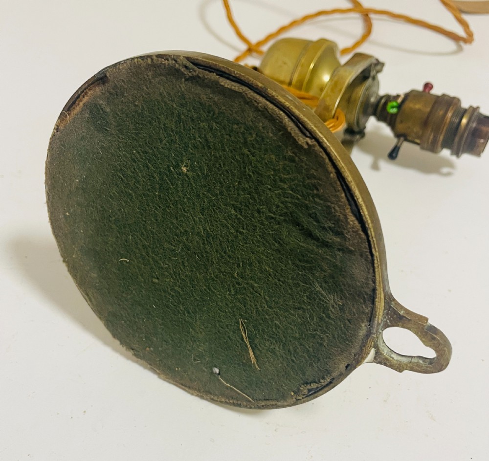 Antique Brass Ship's Gimbal Lamp View XI