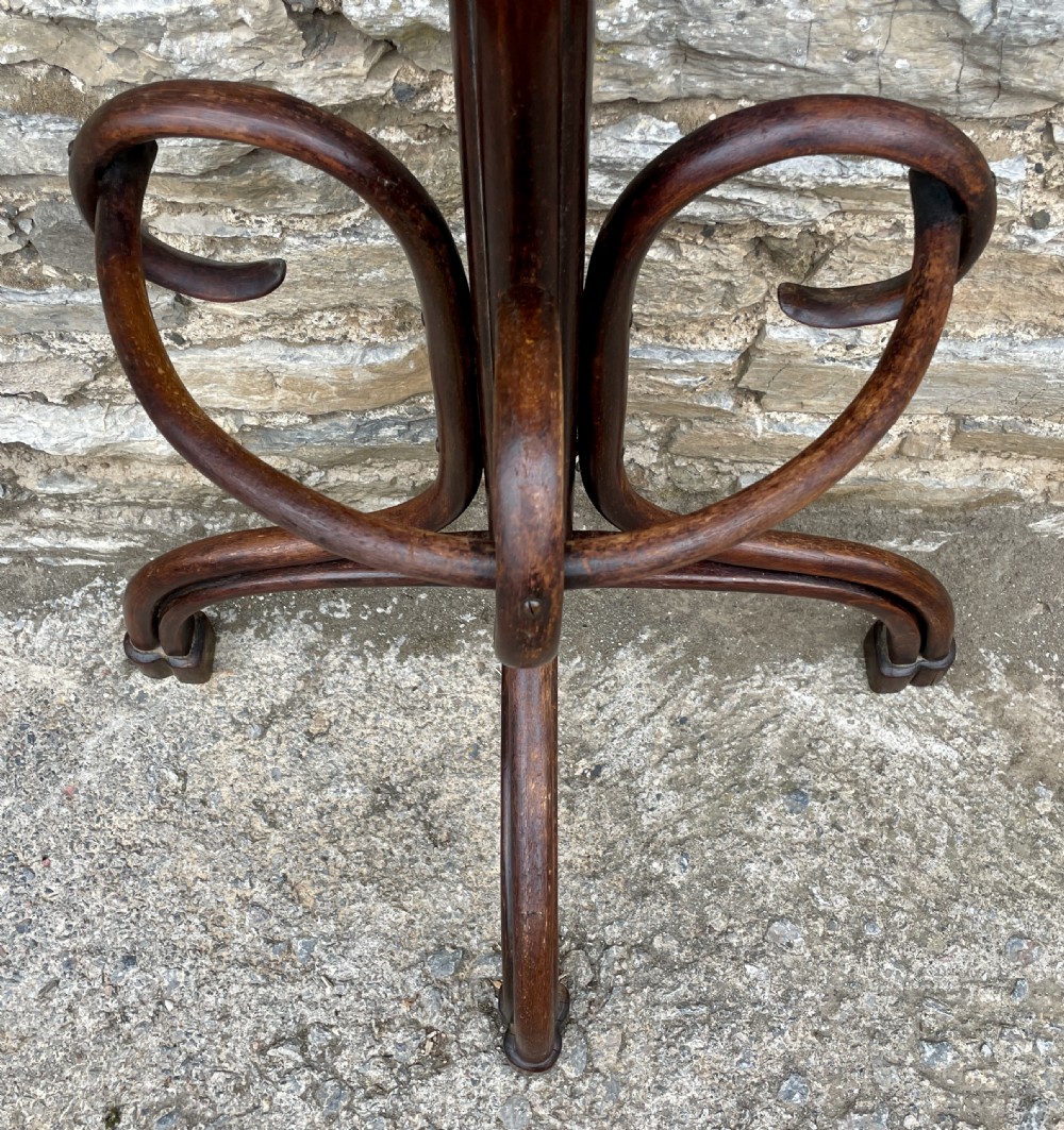 Antique Bentwood Demi-Lune Hat and Coat Stand View VI