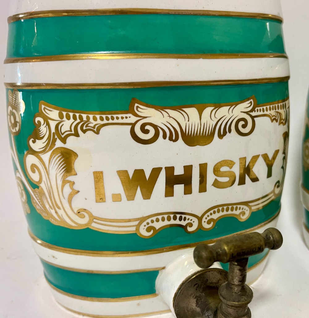 Pair of Victorian Spirit Barrels View VII