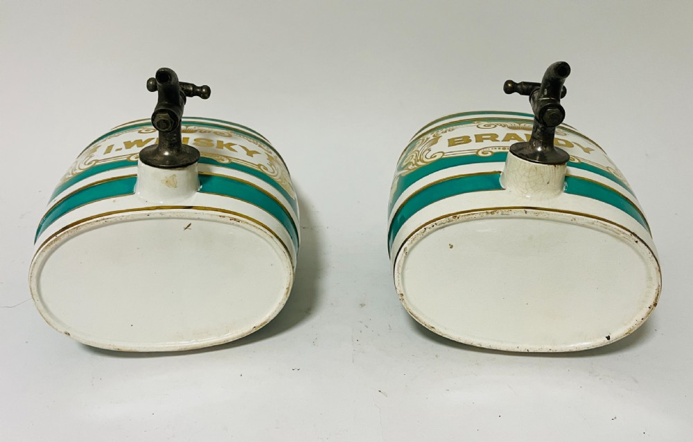 Pair of Victorian Spirit Barrels View IX
