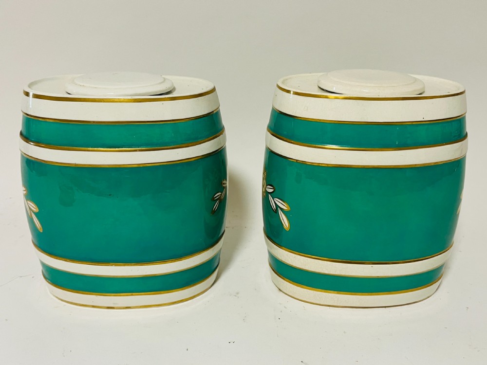 Pair of Victorian Spirit Barrels View X