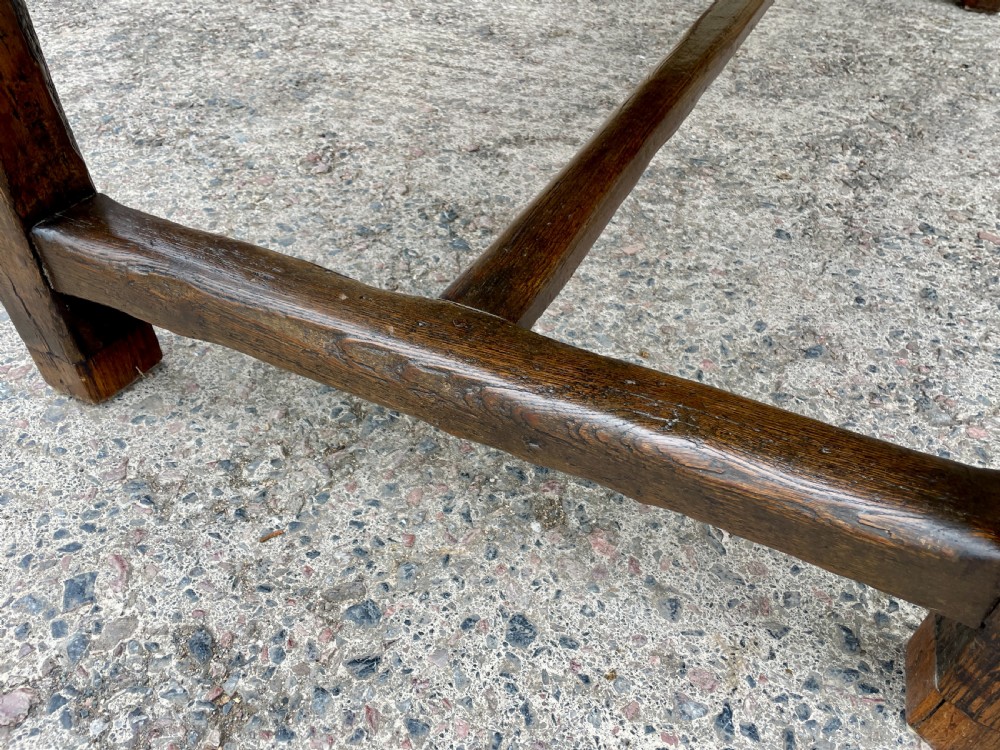 Large Antique French Cherrywood Farmhouse Table View XIII
