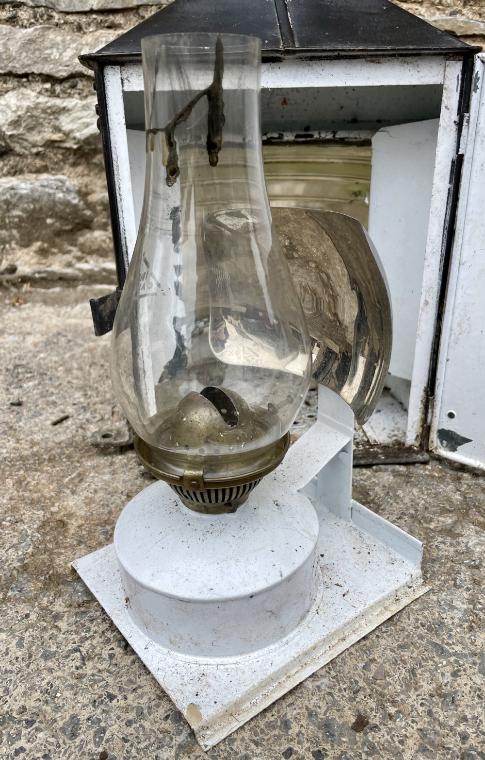 Antique Ships' Masthead Lamp View VIII
