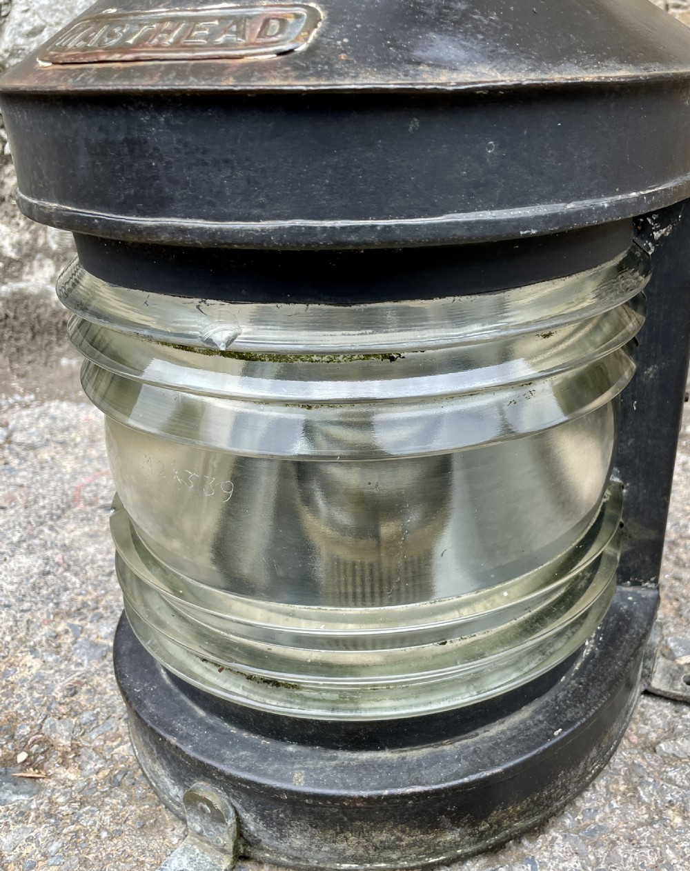 Antique Ships' Masthead Lamp View XVI