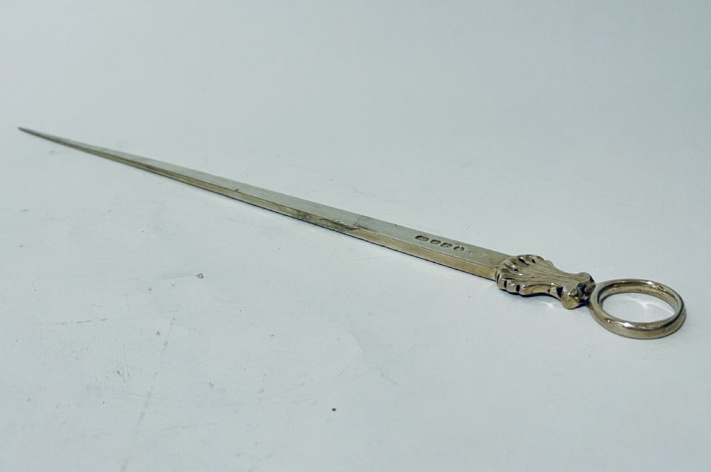 Georgian Silver Meat Skewer View V