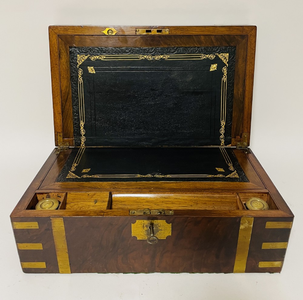 Victorian Rosewood Writing Slope with Secret Drawers