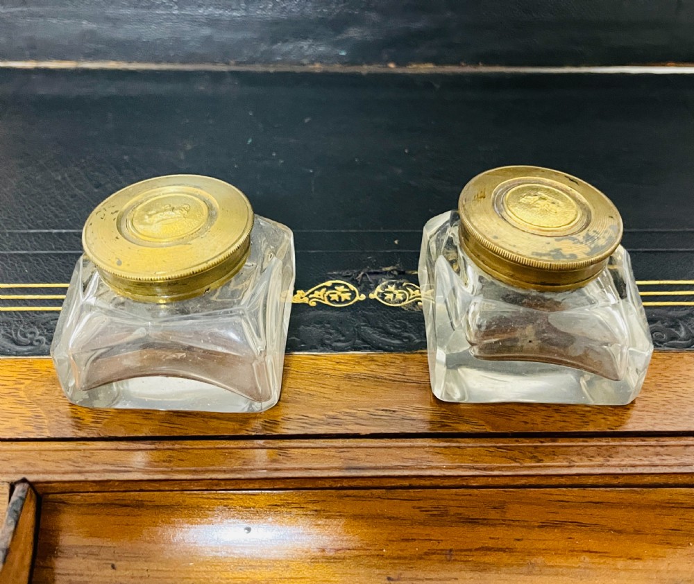 Victorian Rosewood Writing Slope with Secret Drawers View III