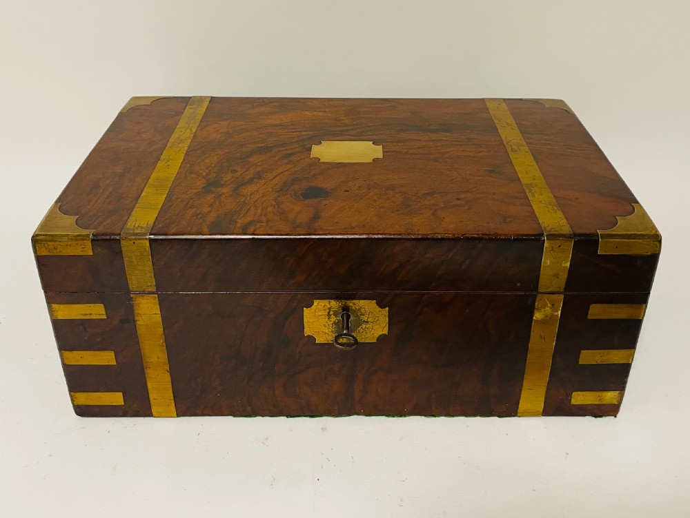 Victorian Rosewood Writing Slope with Secret Drawers View VI