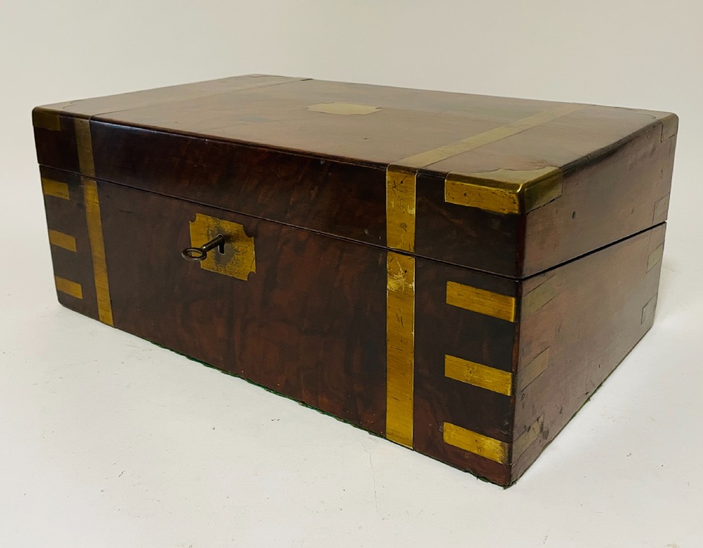 Victorian Rosewood Writing Slope with Secret Drawers View VII