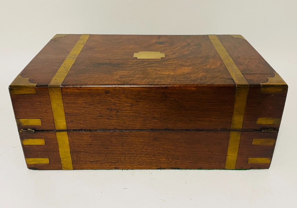 Victorian Rosewood Writing Slope with Secret Drawers View IX