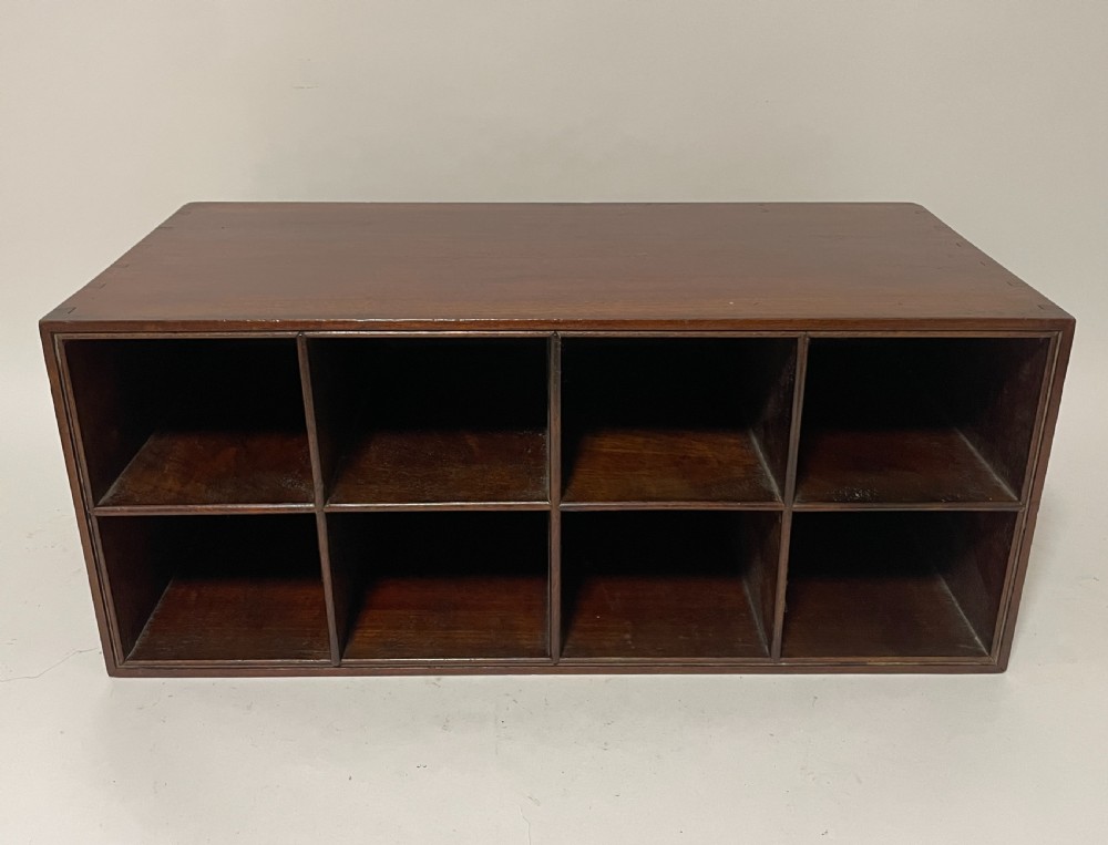 Antique Mahogany Pigeon Holes