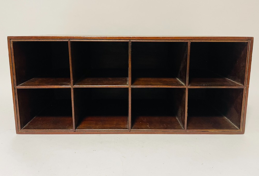 Antique Mahogany Pigeon Holes View II