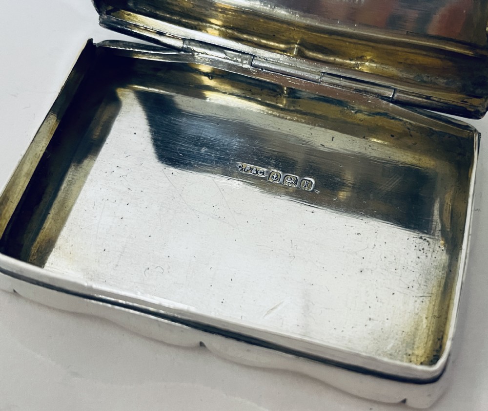 Antique Silver Snuff Box View VII