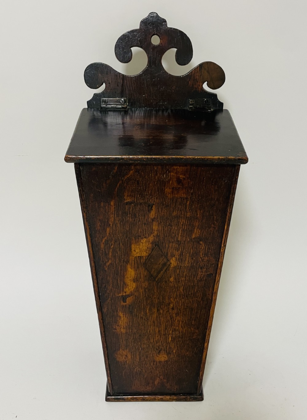 Georgian Oak Candle Box
