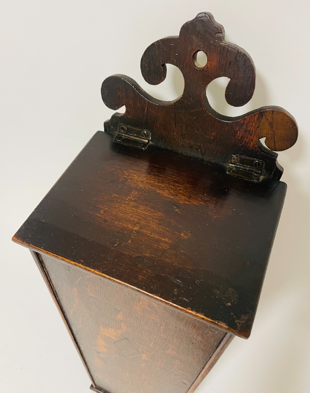 Georgian Oak Candle Box View II