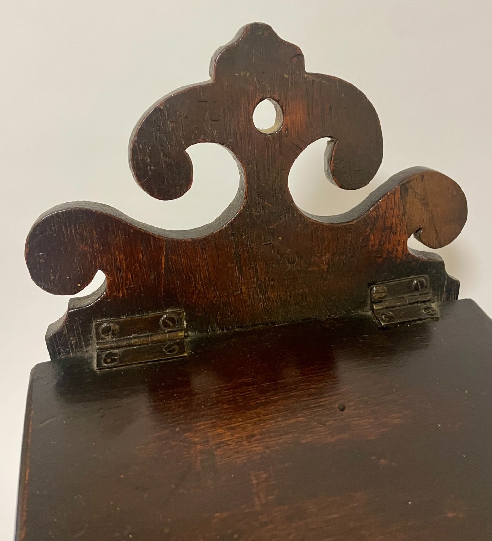 Georgian Oak Candle Box View IX