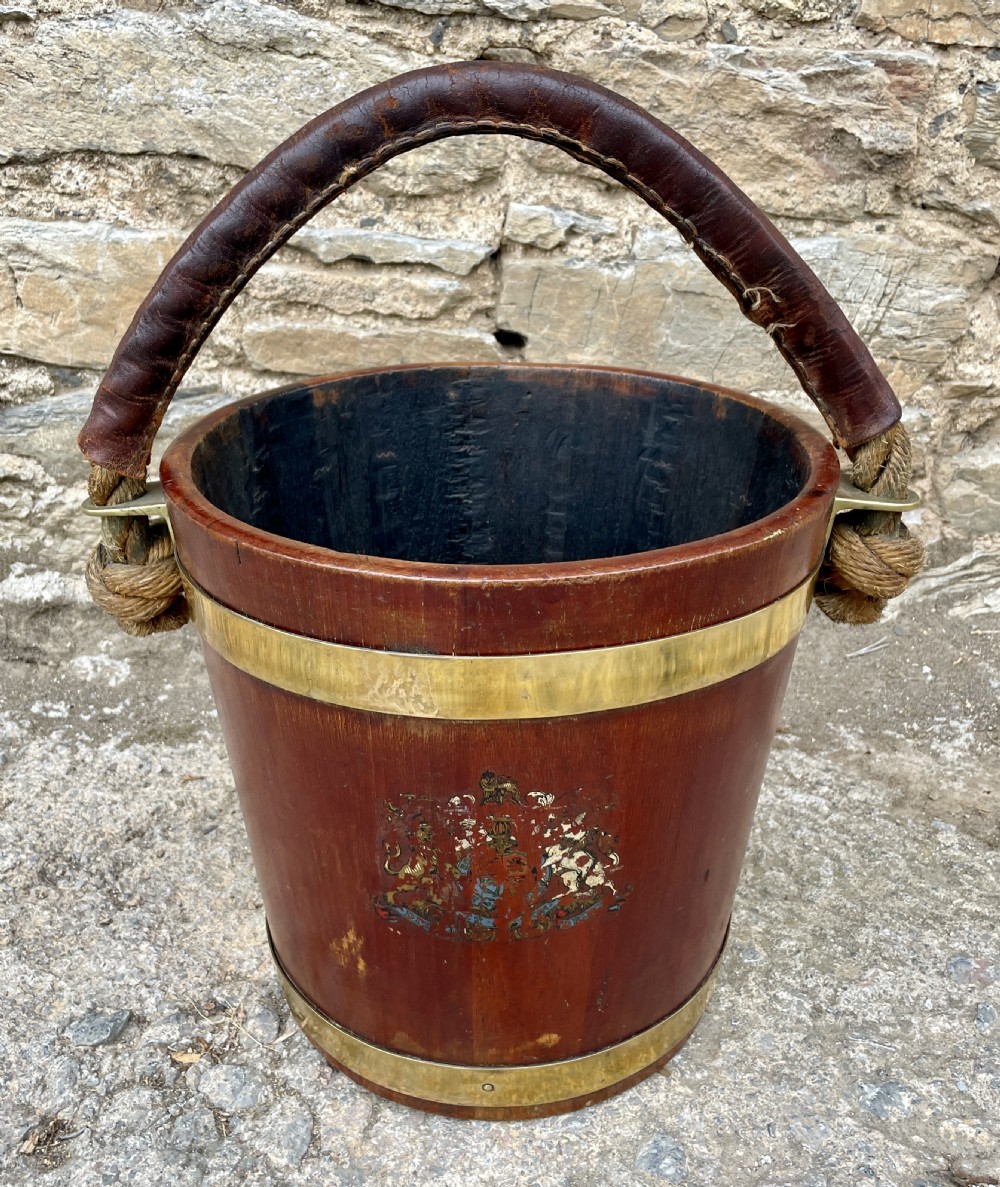 Victorian Naval Fire Bucket
