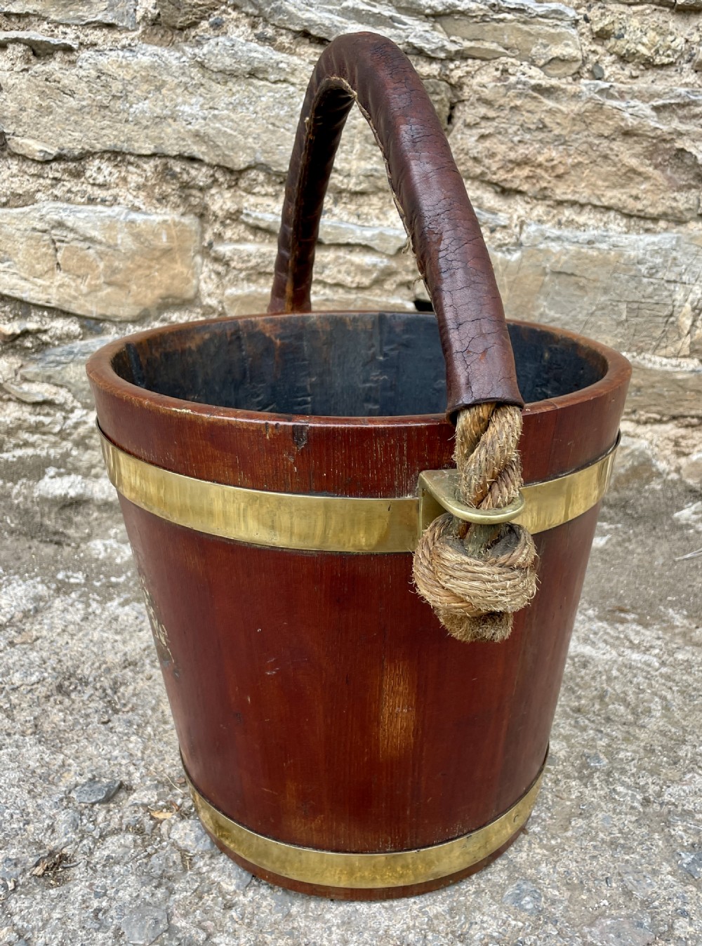 Victorian Naval Fire Bucket View III