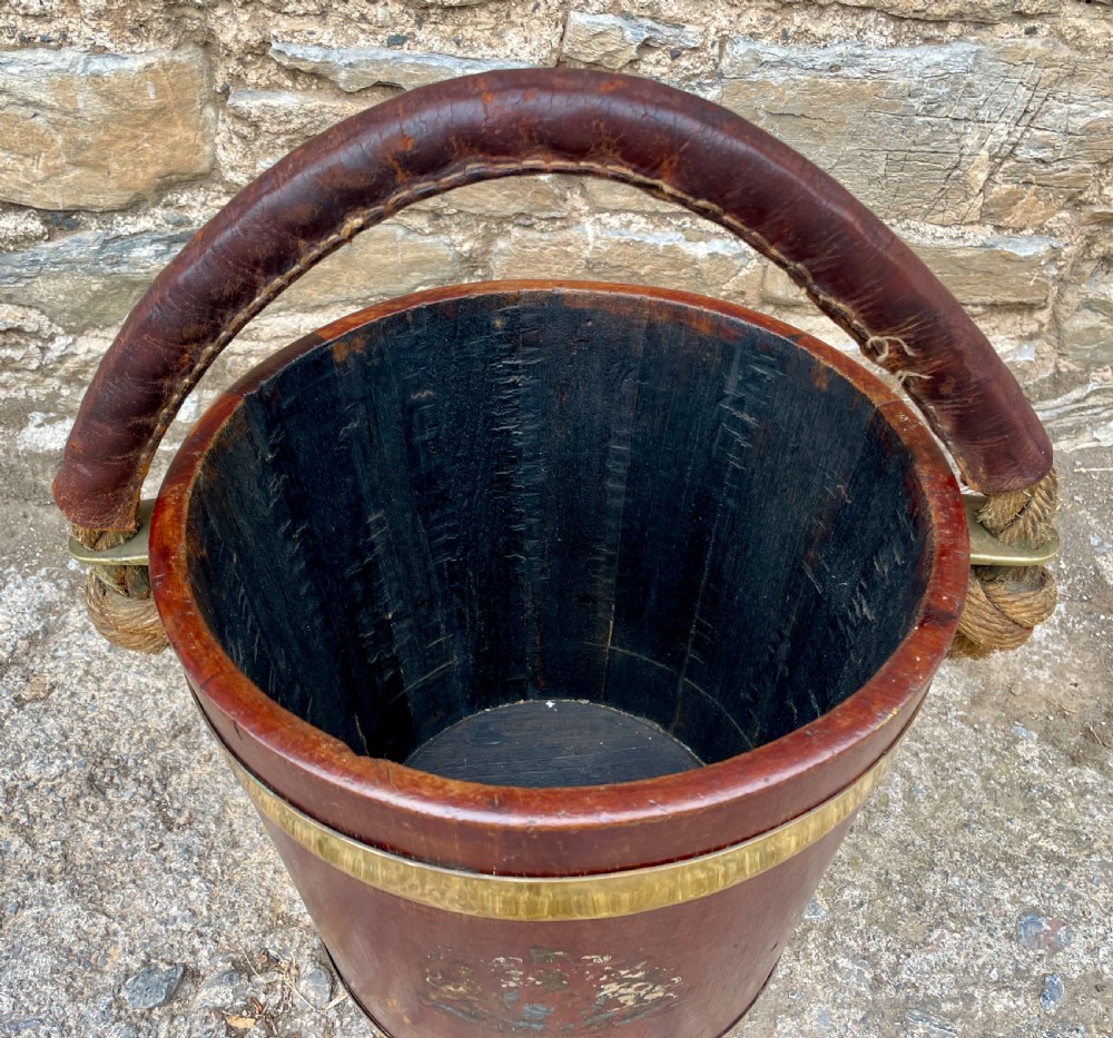 Victorian Naval Fire Bucket View VI