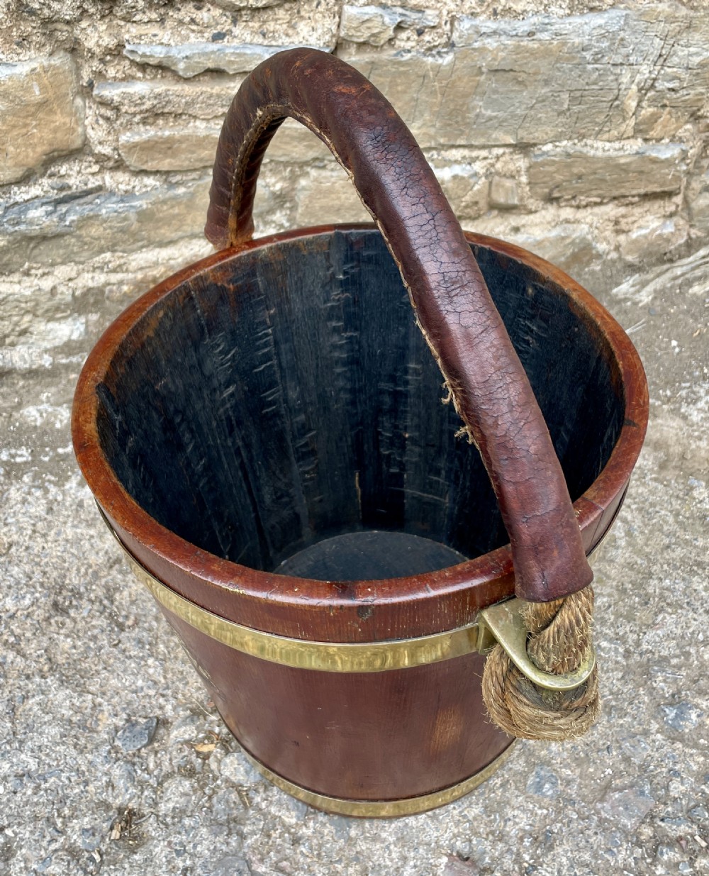 Victorian Naval Fire Bucket View VIII
