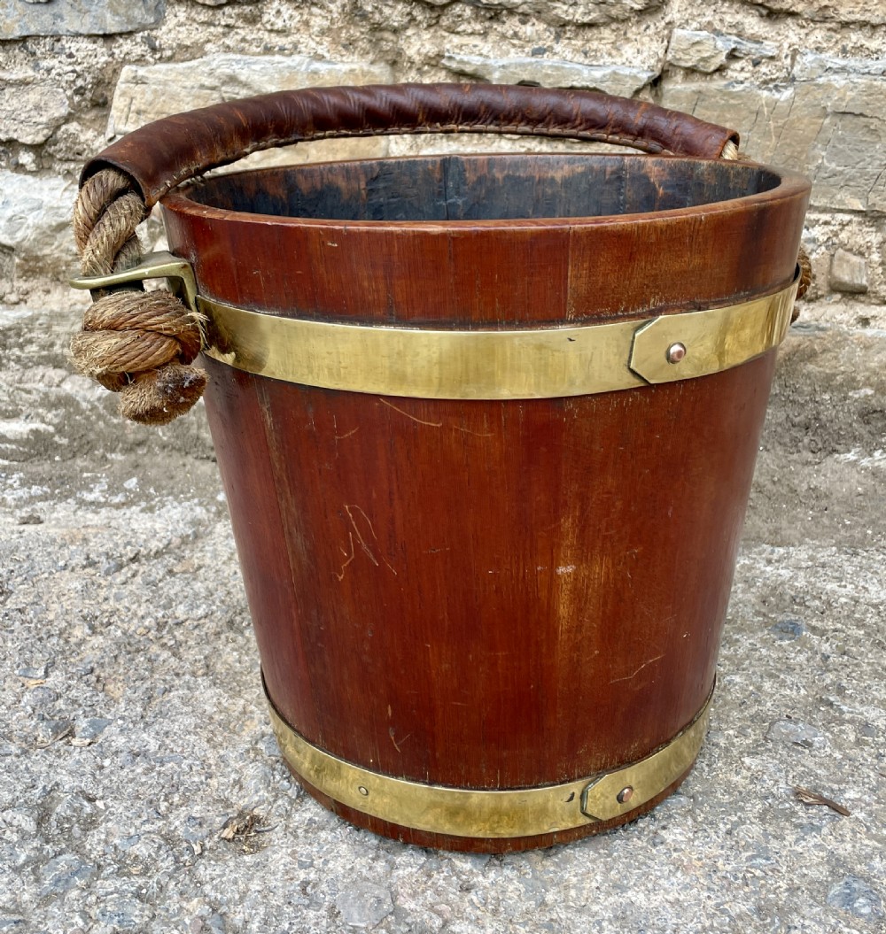 Victorian Naval Fire Bucket View IX