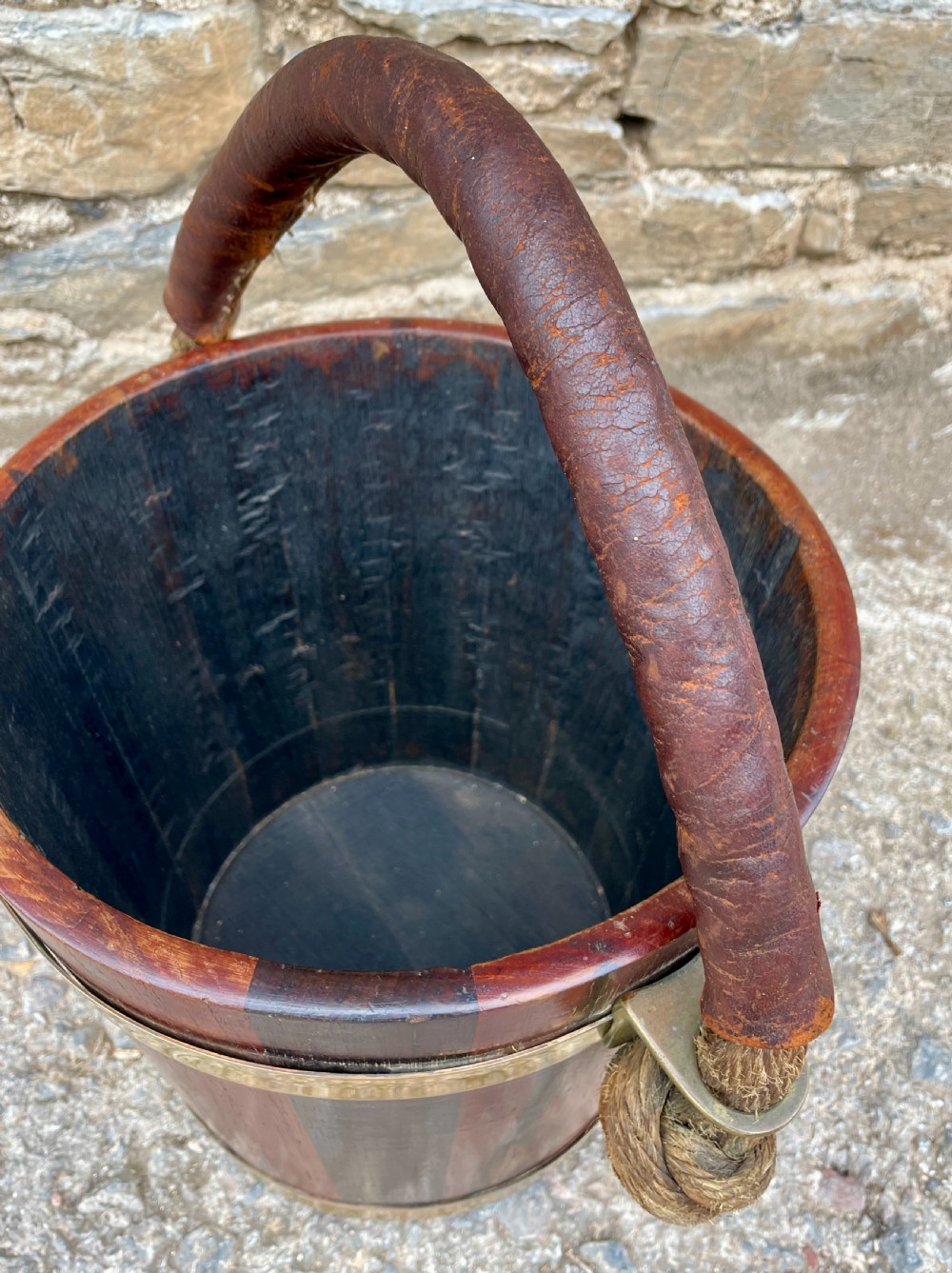 Victorian Naval Fire Bucket View XII