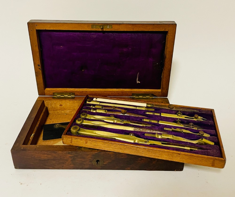 Antique Technical Drawing Set View III
