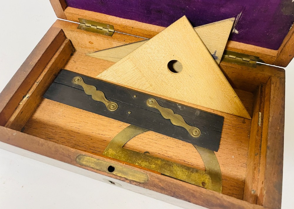 Antique Technical Drawing Set View VII