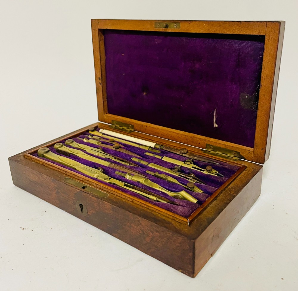 Antique Technical Drawing Set View VIII