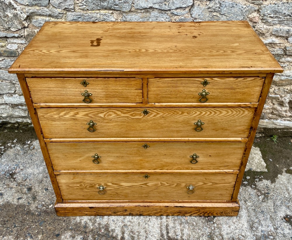 Ash Arts and Crafts Chest of Drawers View III
