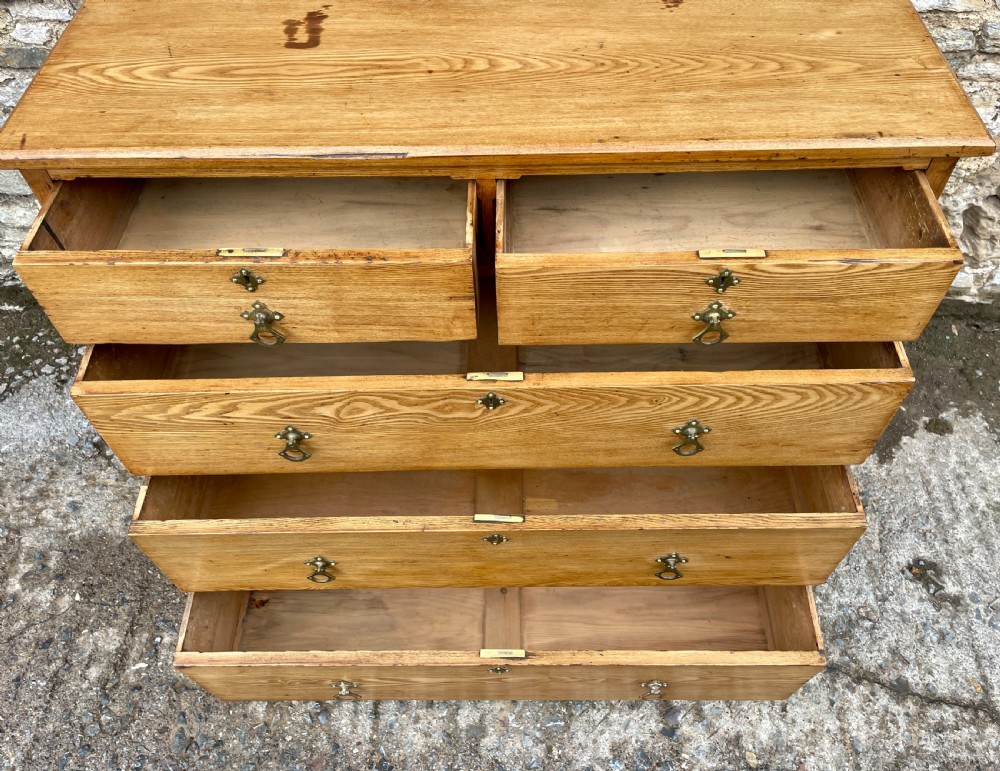 Ash Arts and Crafts Chest of Drawers View IX