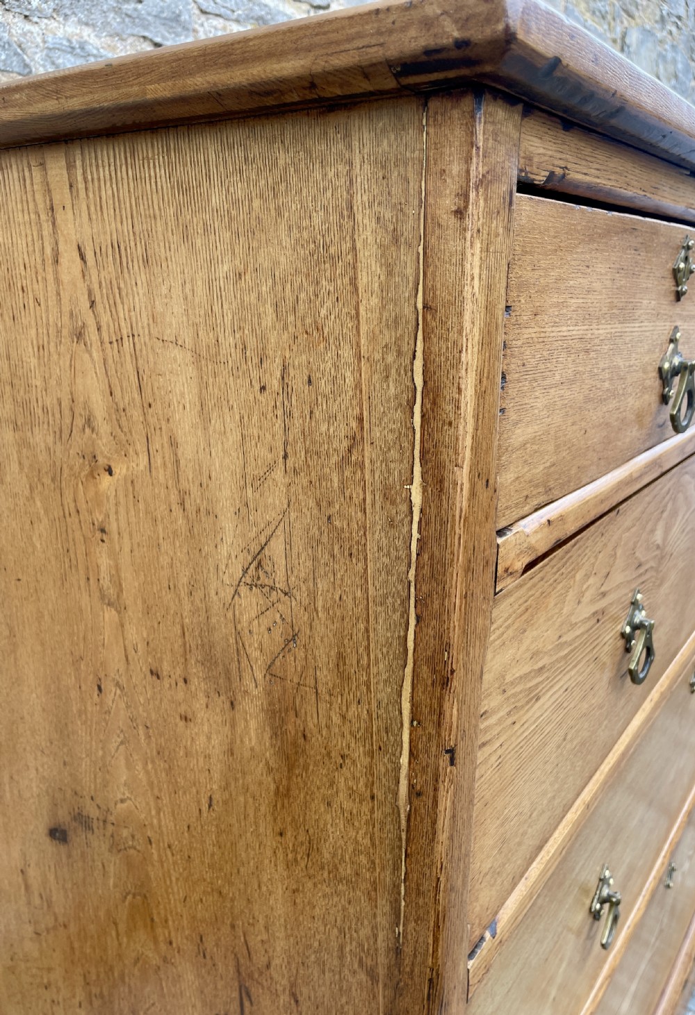 Ash Arts and Crafts Chest of Drawers View XIV