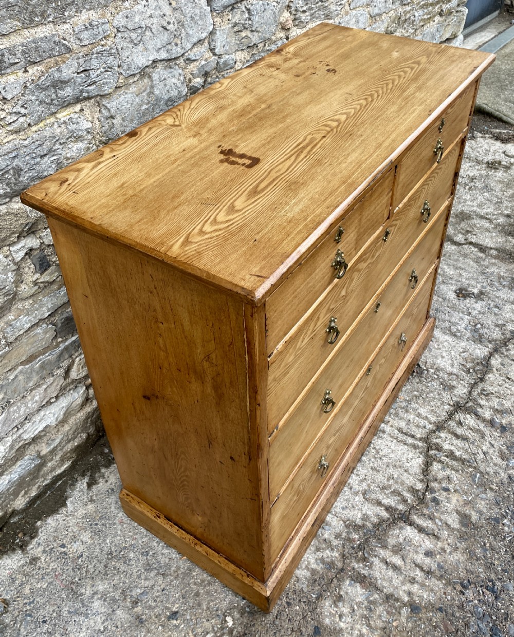 Ash Arts and Crafts Chest of Drawers View XV