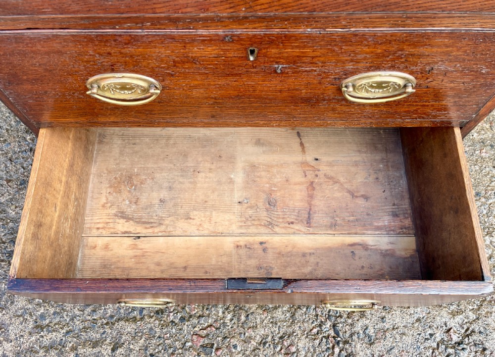 ?Small Georgian Oak Chest of Drawers View VII