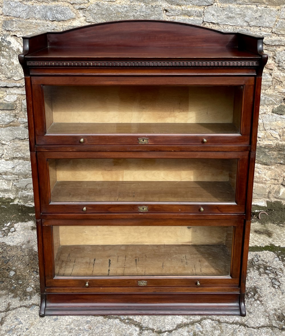 Antique Mahogany LEBUS Stacking Bookcase