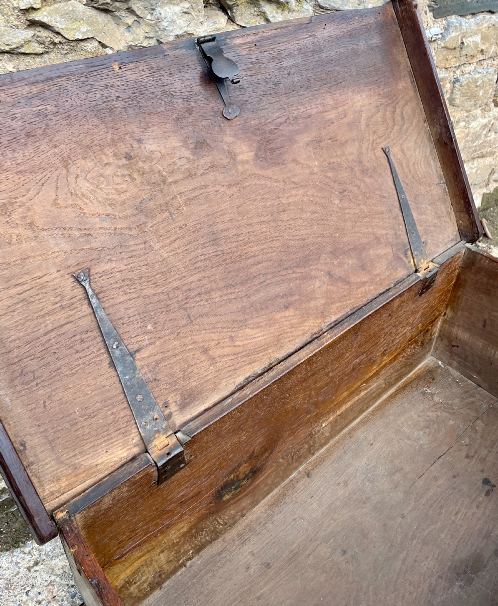 18th Century Oak Bible Box
 View VI