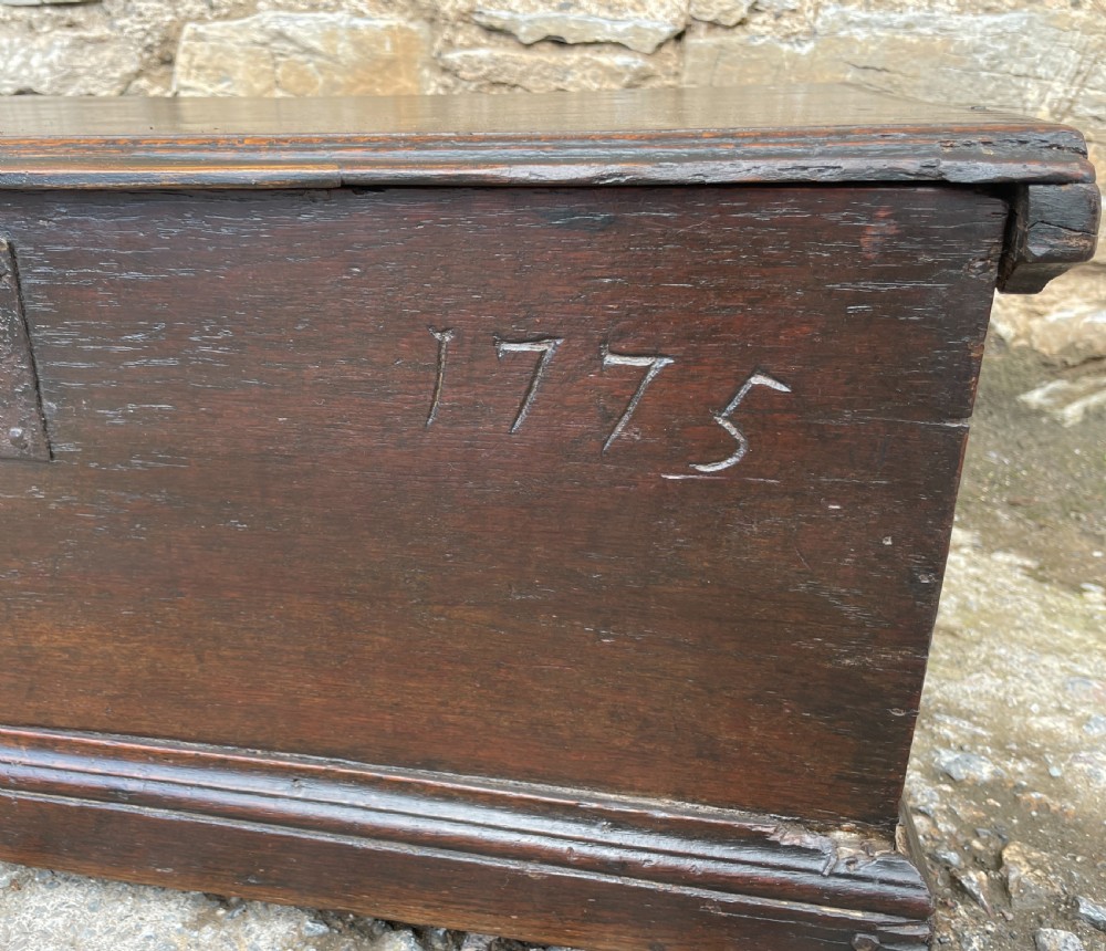 18th Century Oak Bible Box
 View VII