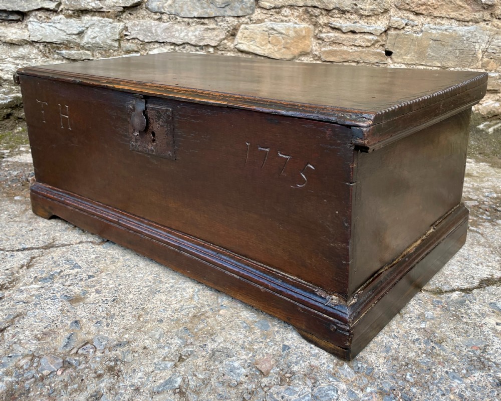 18th Century Oak Bible Box
 View IX