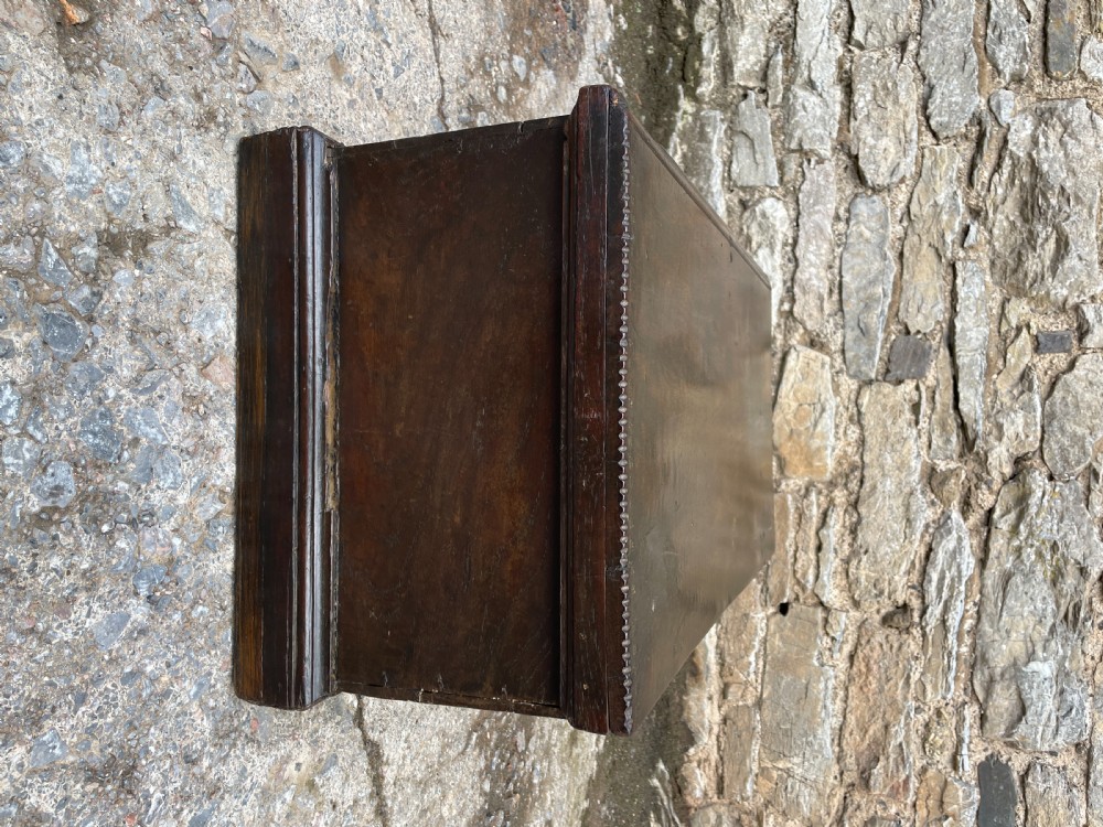 18th Century Oak Bible Box
 View X