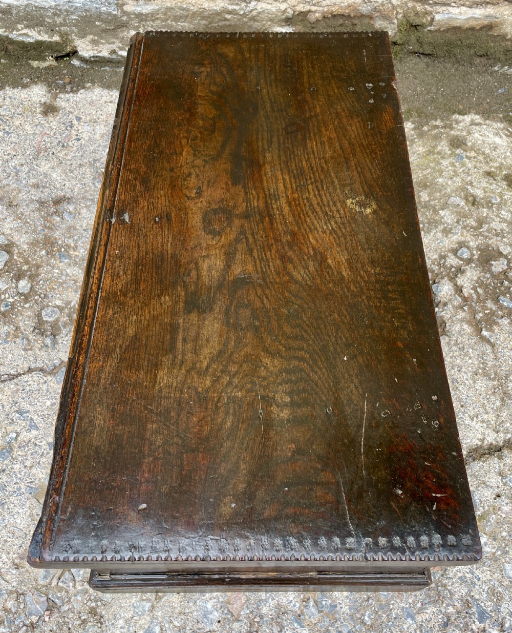 18th Century Oak Bible Box
 View XI