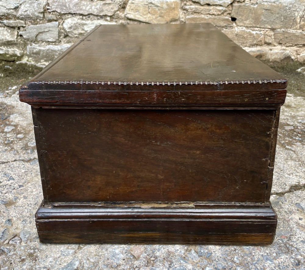 18th Century Oak Bible Box
 View XII