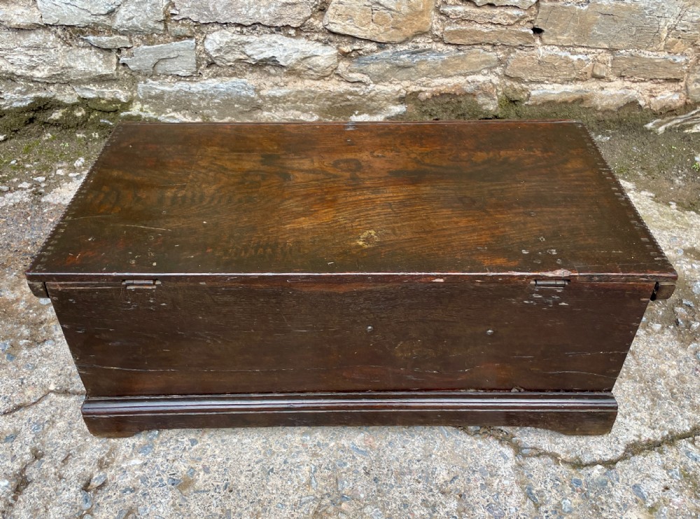 18th Century Oak Bible Box
 View XIII