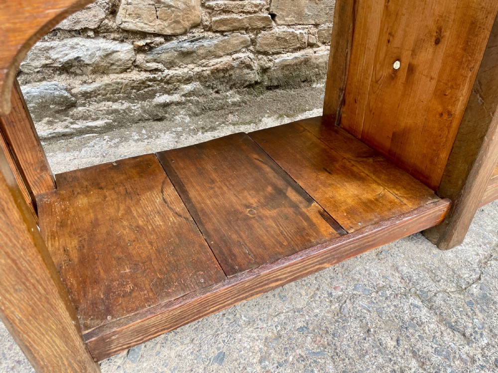 Antique Oak Potboard Dresser Base View XI