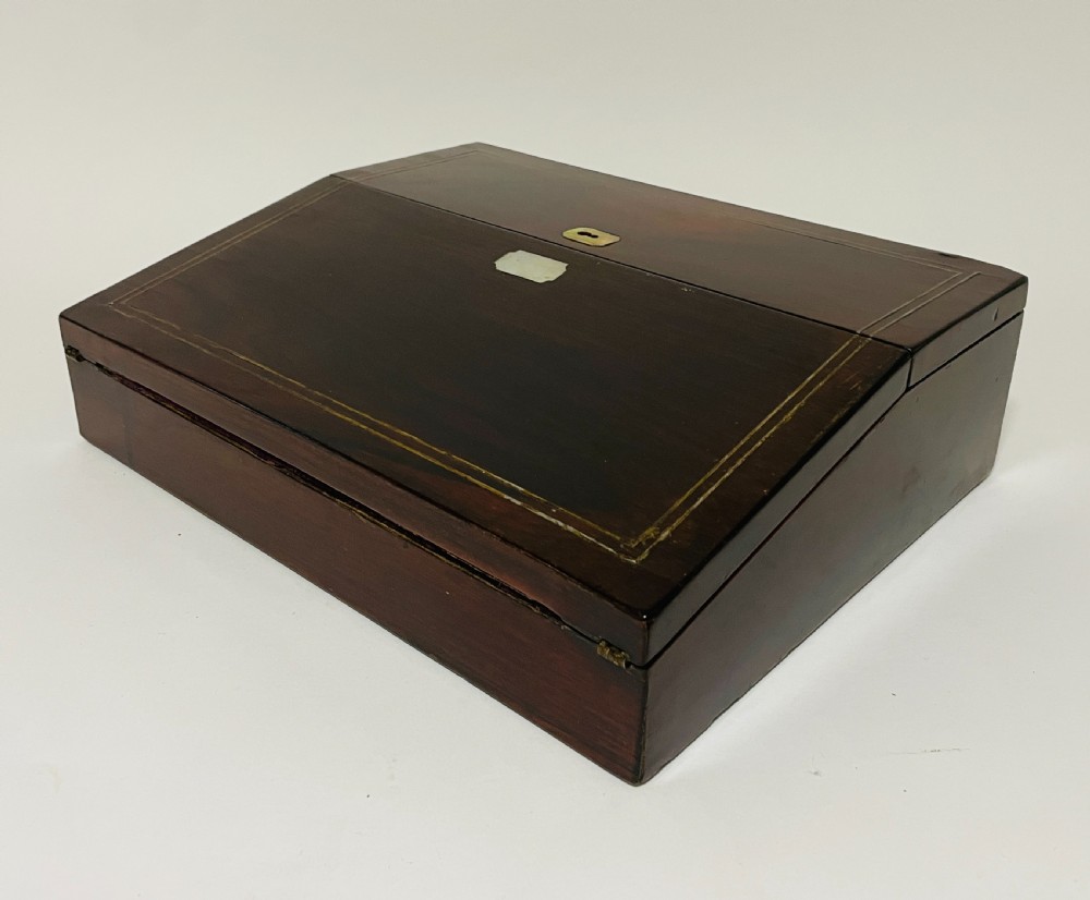 Antique Rosewood Lap Slope View II