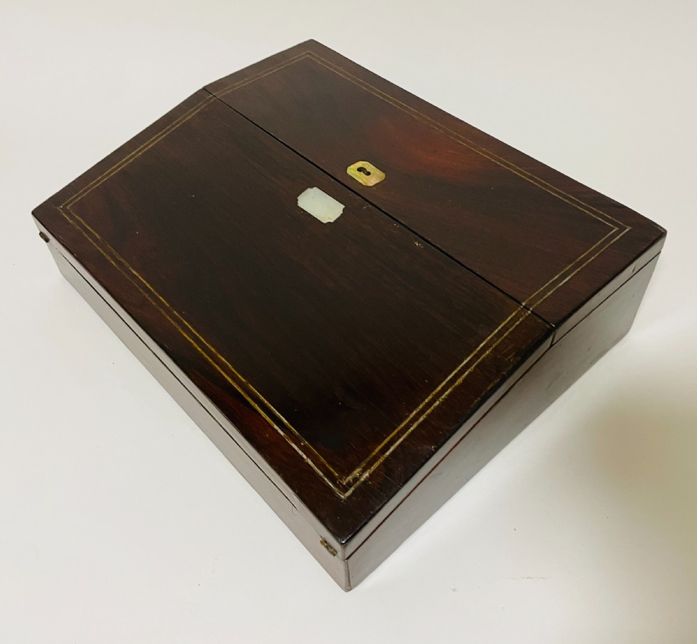 Antique Rosewood Lap Slope View III